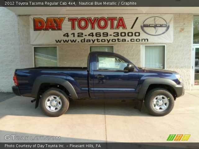 2012 Toyota Tacoma Regular Cab 4x4 in Nautical Blue Metallic