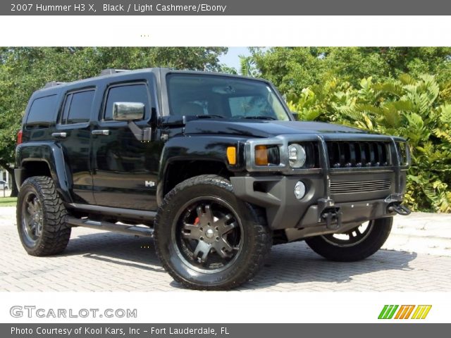 2007 Hummer H3 X in Black