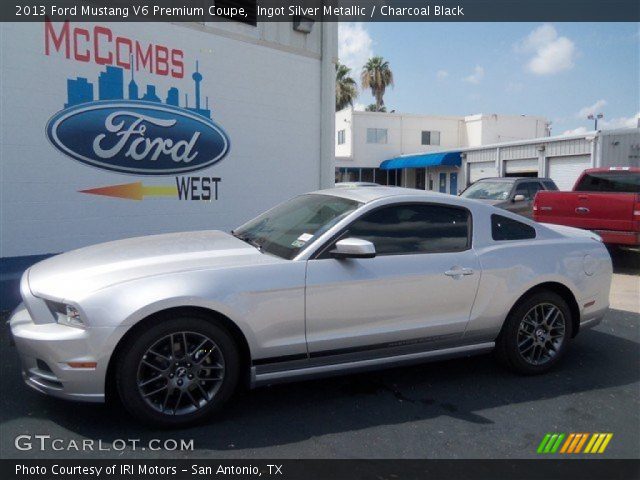 2013 Ford Mustang V6 Premium Coupe in Ingot Silver Metallic