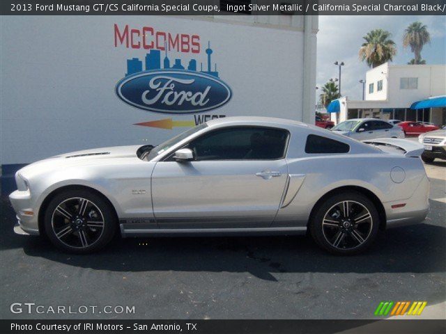 2013 Ford Mustang GT/CS California Special Coupe in Ingot Silver Metallic