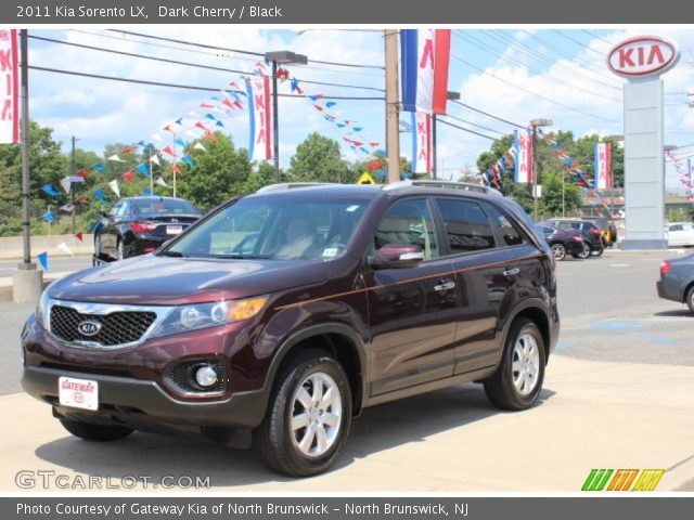 2011 Kia Sorento LX in Dark Cherry