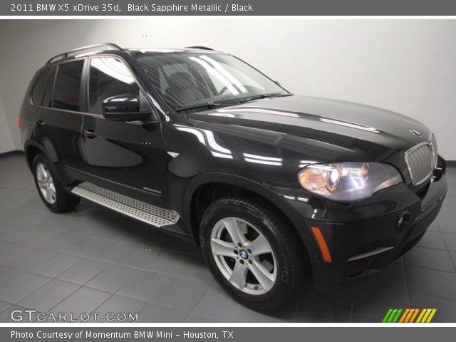 2011 BMW X5 xDrive 35d in Black Sapphire Metallic