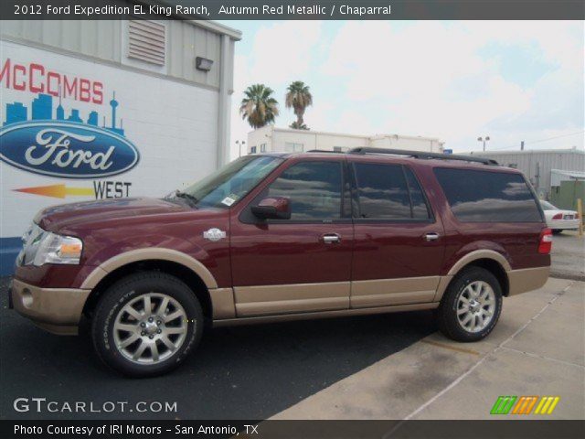 2012 Ford Expedition EL King Ranch in Autumn Red Metallic