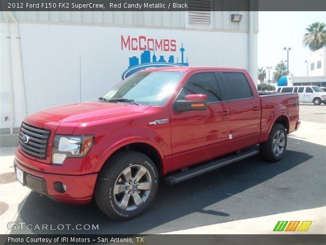 2012 Ford F150 FX2 SuperCrew in Red Candy Metallic