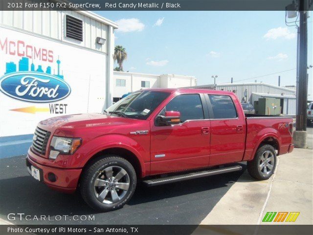 2012 Ford F150 FX2 SuperCrew in Red Candy Metallic