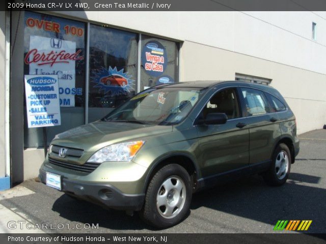 2009 Honda CR-V LX 4WD in Green Tea Metallic