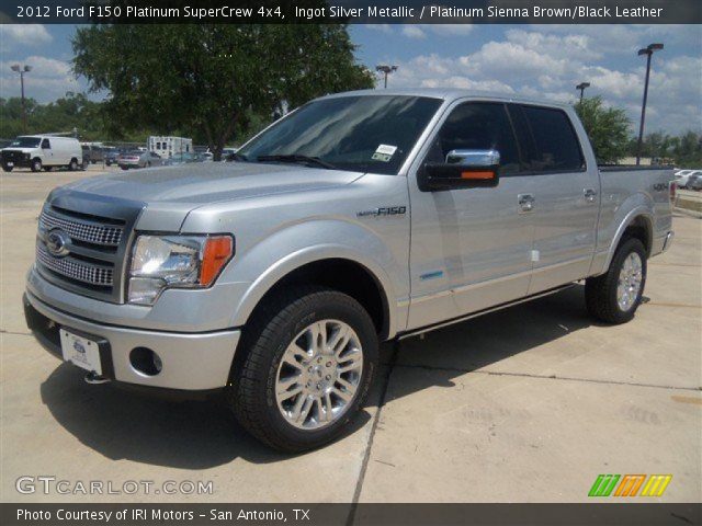 2012 Ford F150 Platinum SuperCrew 4x4 in Ingot Silver Metallic