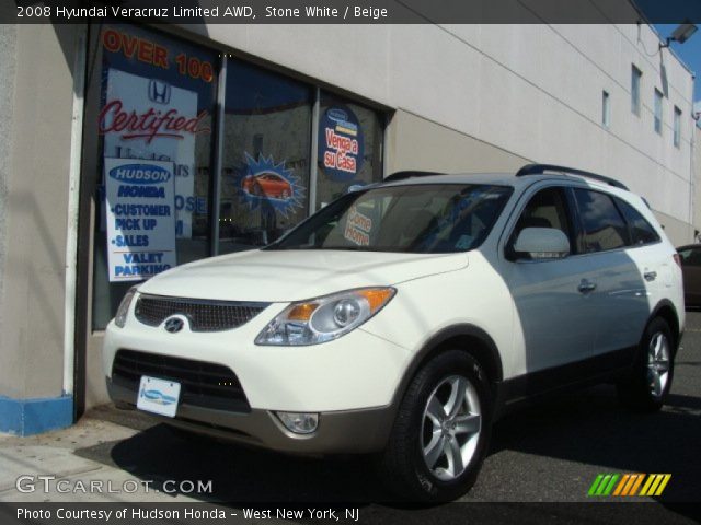 2008 Hyundai Veracruz Limited AWD in Stone White