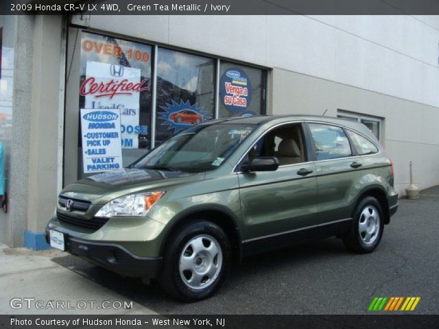 2009 Honda CR-V LX 4WD in Green Tea Metallic