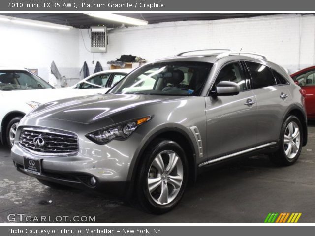 2010 Infiniti FX 35 AWD in Platinum Graphite