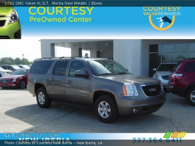 2012 GMC Yukon XL SLT in Mocha Steel Metallic