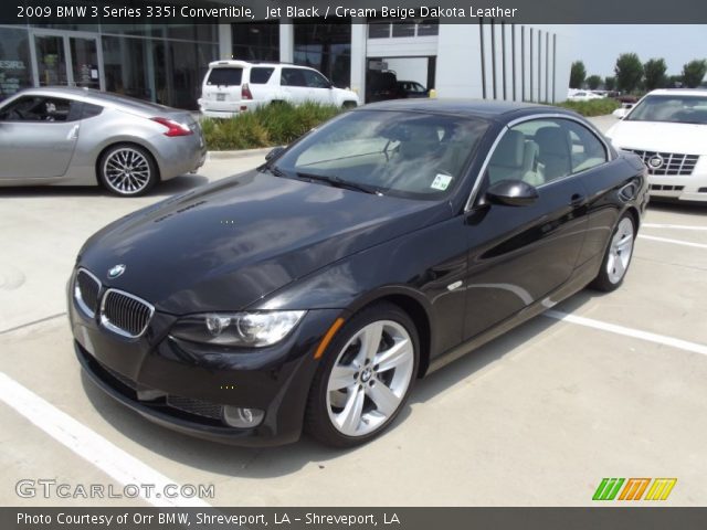 2009 BMW 3 Series 335i Convertible in Jet Black