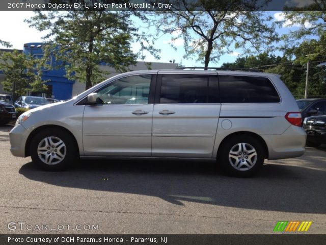 2007 Honda Odyssey EX-L in Silver Pearl Metallic