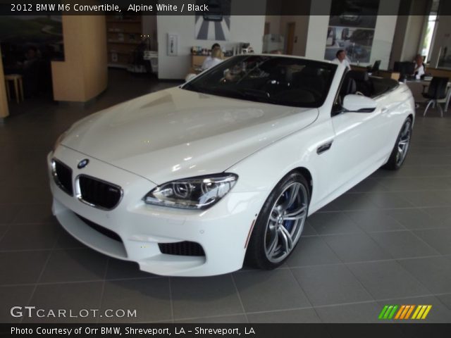 2012 BMW M6 Convertible in Alpine White