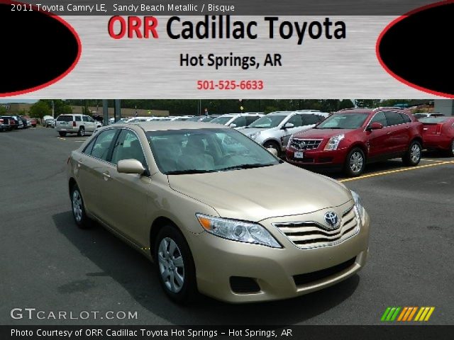 2011 Toyota Camry LE in Sandy Beach Metallic