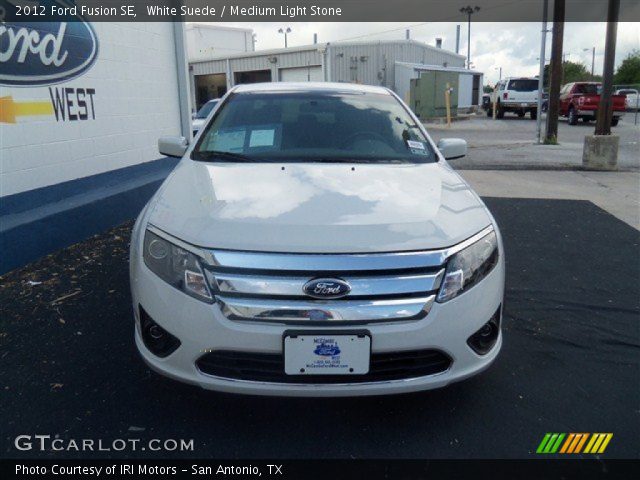 2012 Ford Fusion SE in White Suede