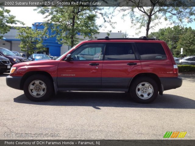 2002 Subaru Forester 2.5 L in Sedona Red Pearl