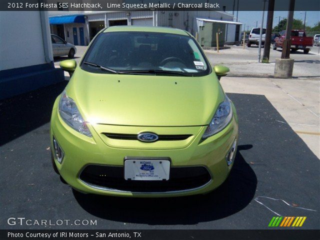 2012 Ford Fiesta SES Hatchback in Lime Squeeze Metallic