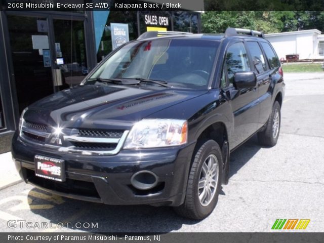 2008 Mitsubishi Endeavor SE AWD in Kalapana Black