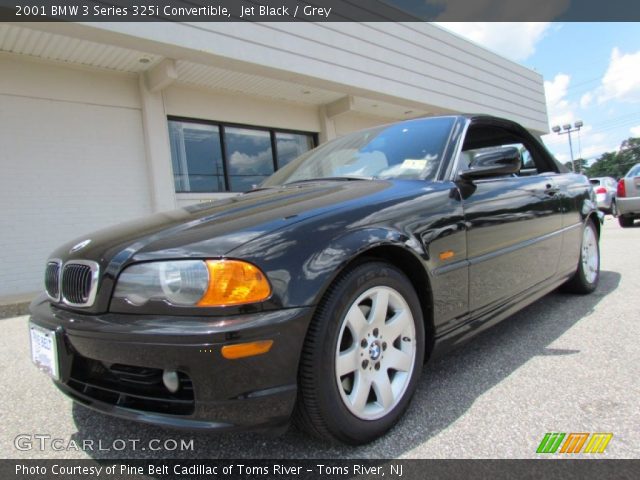 2001 BMW 3 Series 325i Convertible in Jet Black