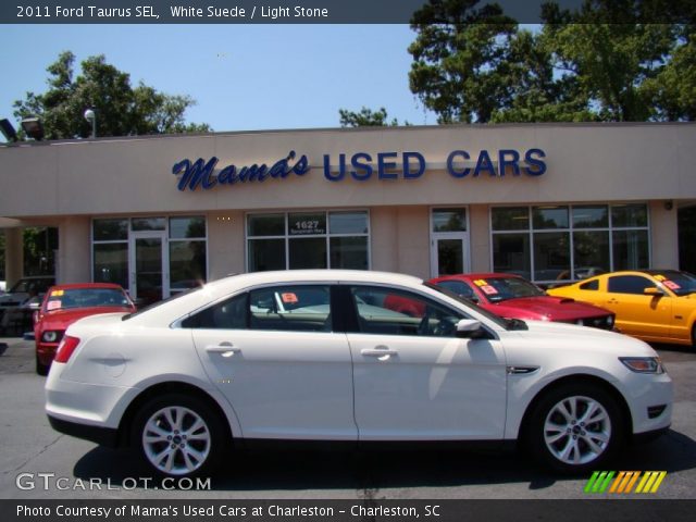 2011 Ford Taurus SEL in White Suede