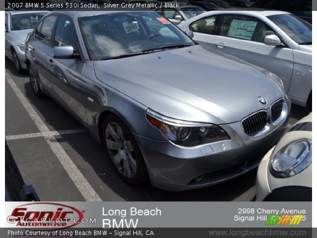 2007 BMW 5 Series 530i Sedan in Silver Grey Metallic