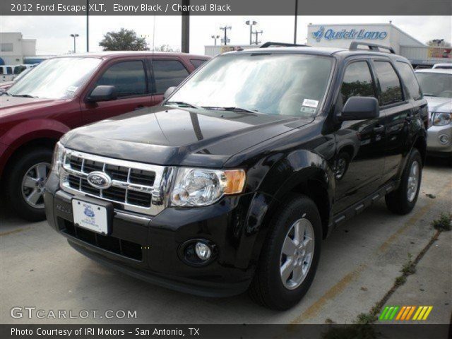 2012 Ford Escape XLT in Ebony Black