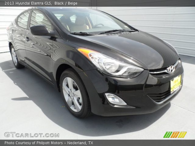 2013 Hyundai Elantra GLS in Black