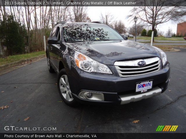 2013 Subaru Outback 2.5i Limited in Graphite Gray Metallic