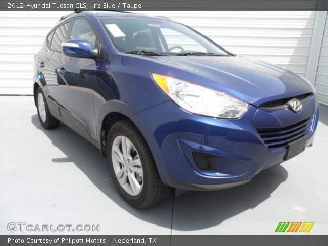 2012 Hyundai Tucson GLS in Iris Blue