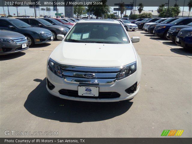 2012 Ford Fusion SE in White Suede