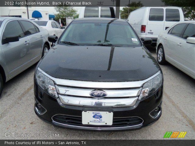 2012 Ford Fusion Hybrid in Black