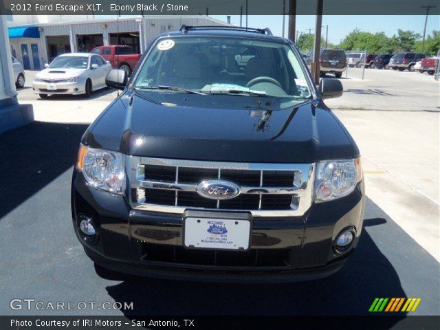 2012 Ford Escape XLT in Ebony Black