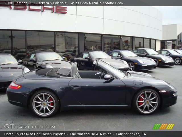 2006 Porsche 911 Carrera S Cabriolet in Atlas Grey Metallic