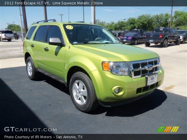 2012 Ford Escape XLT V6 in Lime Squeeze Metallic