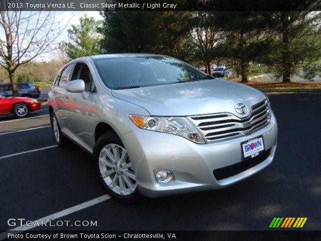 2013 Toyota Venza LE in Classic Silver Metallic