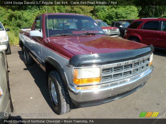 1994 Dodge Dakota SLT Regular Cab 4x4 in Claret Red Pearl Metallic