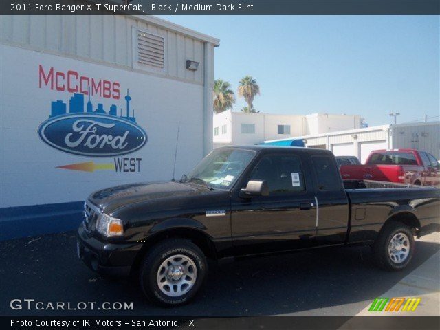 2011 Ford Ranger XLT SuperCab in Black