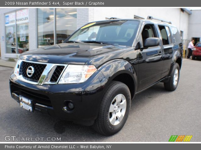 2009 Nissan Pathfinder S 4x4 in Super Black