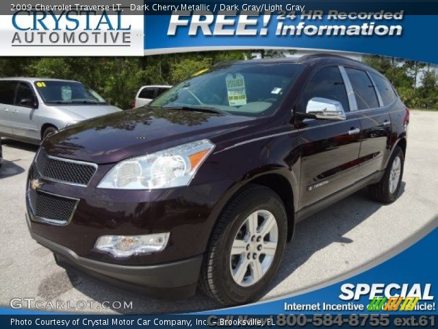 2009 Chevrolet Traverse LT in Dark Cherry Metallic