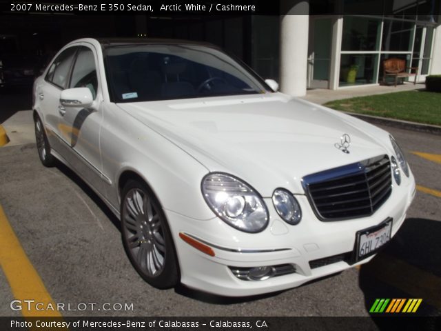 2007 Mercedes-Benz E 350 Sedan in Arctic White