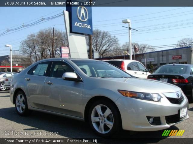 2009 Acura TSX Sedan in Palladium Metallic