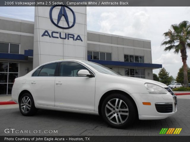 2006 Volkswagen Jetta 2.5 Sedan in Campanella White