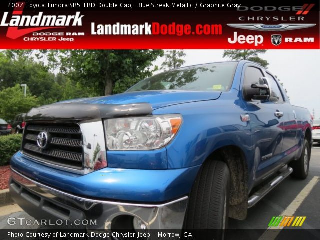 2007 Toyota Tundra SR5 TRD Double Cab in Blue Streak Metallic