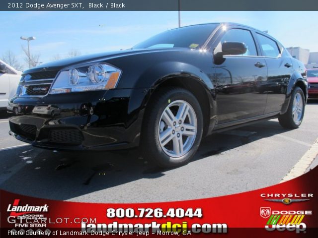 2012 Dodge Avenger SXT in Black