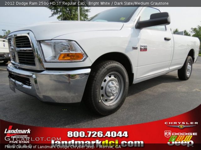2012 Dodge Ram 2500 HD ST Regular Cab in Bright White