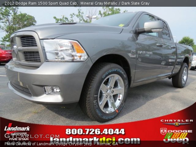 2012 Dodge Ram 1500 Sport Quad Cab in Mineral Gray Metallic