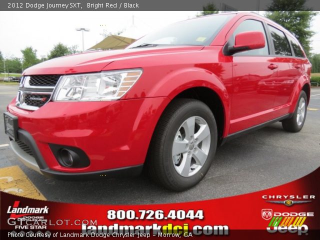 2012 Dodge Journey SXT in Bright Red