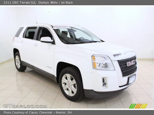 2011 GMC Terrain SLE in Olympic White