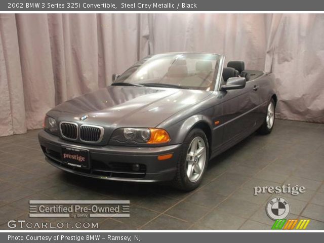 2002 BMW 3 Series 325i Convertible in Steel Grey Metallic